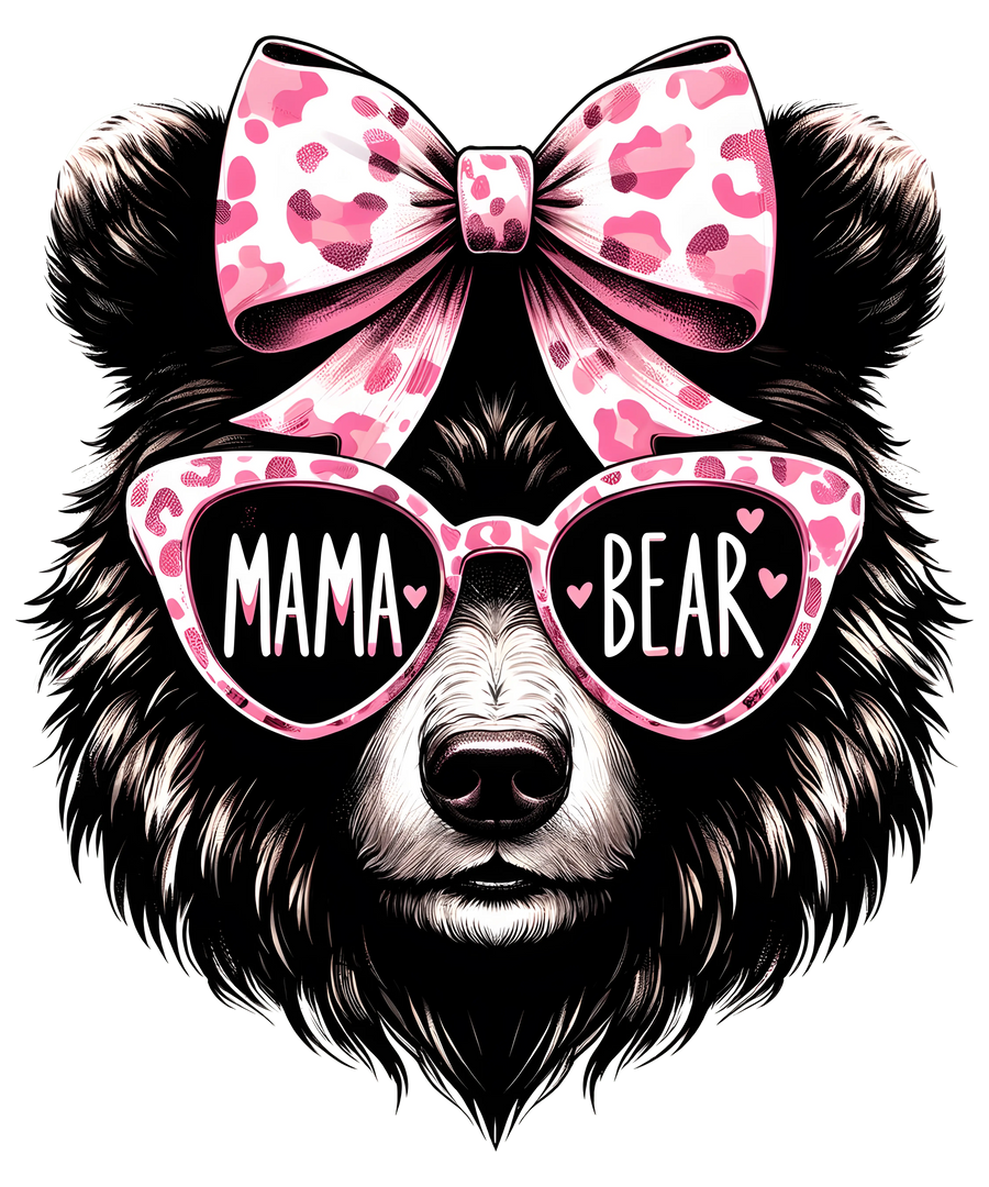 Mama Bear DTF Design - Ready to Press V2 | DTF Dallas
