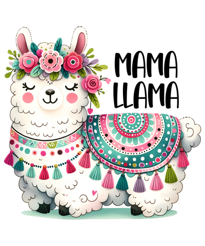 Mama Llama Design - DTF Ready To Press - DTF Dallas 