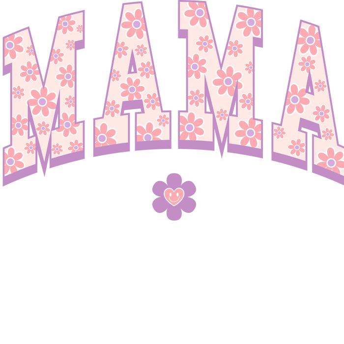 Cool Mama Design  (V3) pressed on a garment