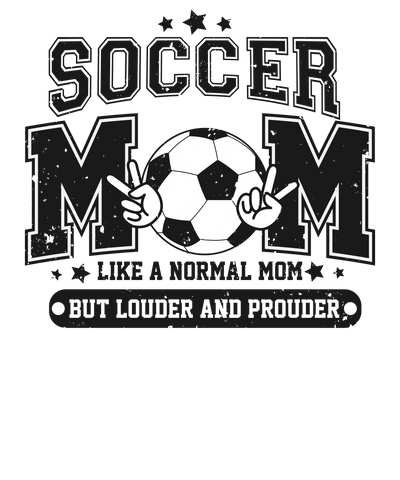 Soccer Mom DTF Design - Ready to Press | DTF Dallas - DTF Dallas 