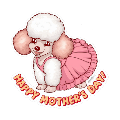 Happy Dog Mother's Day Design - DTF Ready To Press - DTF Dallas 