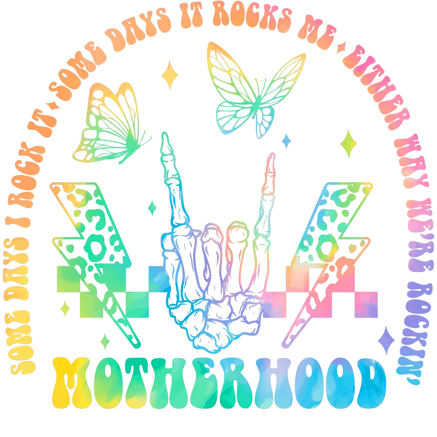 Cool Motherhood Design - DTF Ready To Press