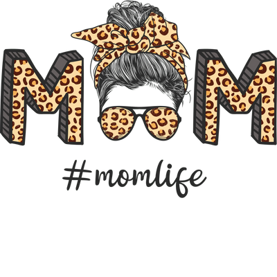 Mom Life DTF Design - Ready to Press V4 | DTF Dallas - DTF Dallas 