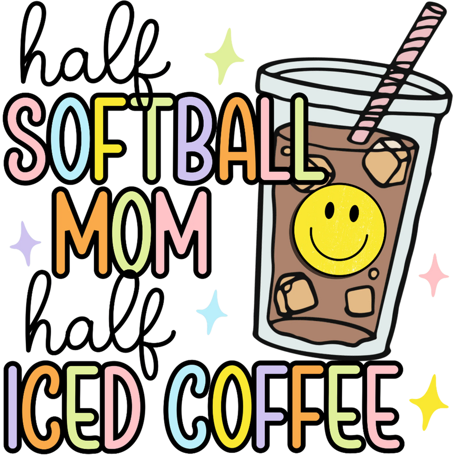 Softball Mom DTF Design - Ready to Press | DTF Dallas