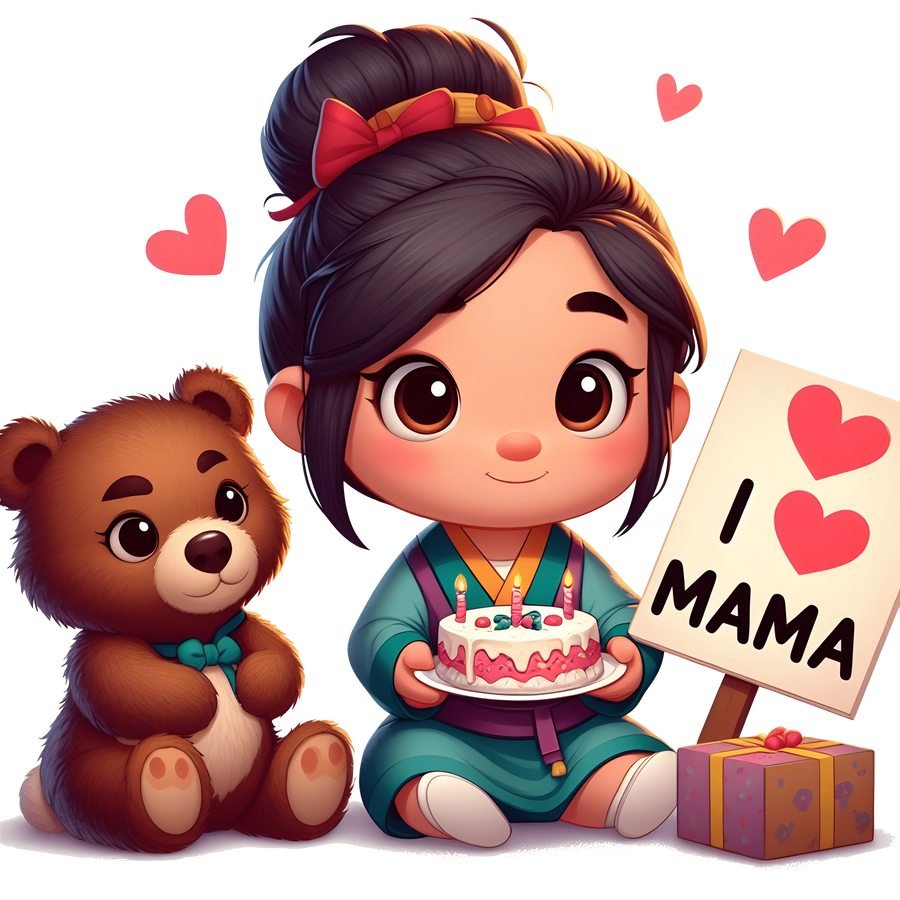 Disney Cute Mother's Day Design - DTF Ready To Press