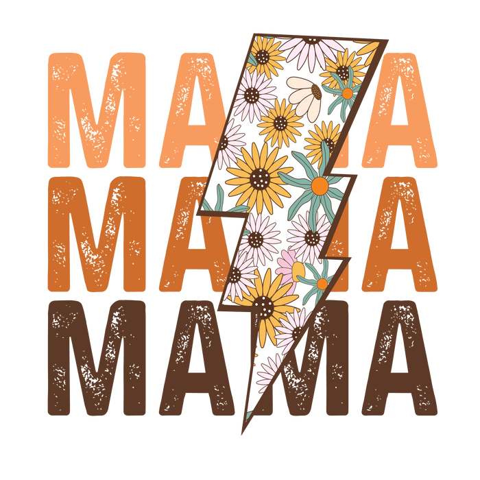 New Mama Design pressed on a garment