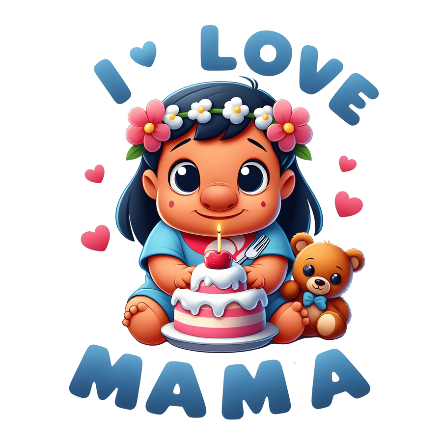 Disney Mother's Day I Love Mama Design | DTF Dallas