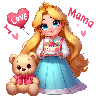 Cute Disney Mothers Day Design - DTF Ready To Press - DTF Dallas 