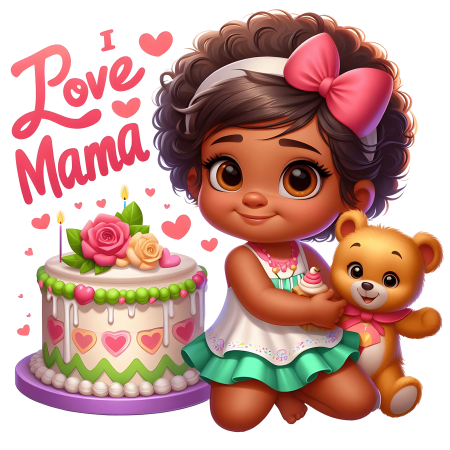 Cute Moana Design - DTF Ready To Press