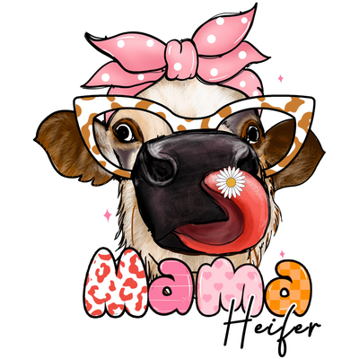 Mama Heifer Design - DTF Ready To Press - DTF Dallas 