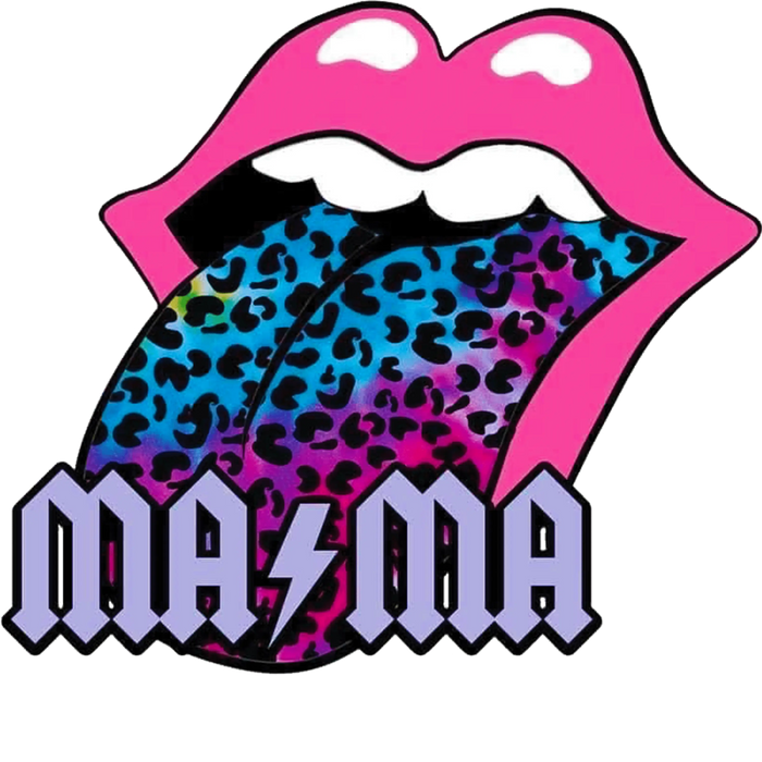 Funny Mama Design pressed on a garment