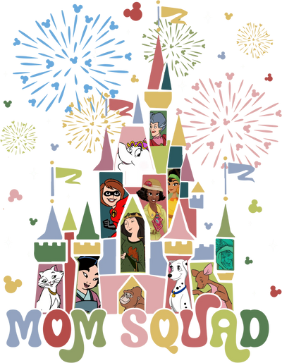 Mom Squad Design - DTF Ready To Press - DTF Dallas 