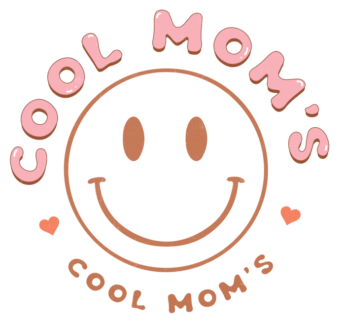 Cool Mom's Design pressed on a garment