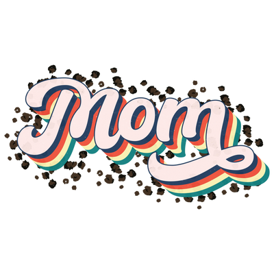 Leopard Mom Design - DTF Ready To Press - DTF Dallas 