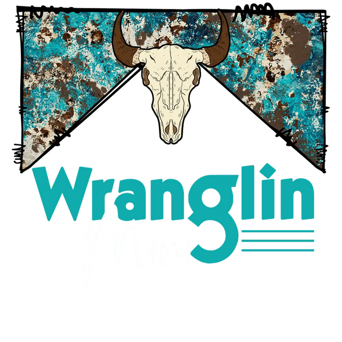 Vranglin Mini Design pressed on a garment