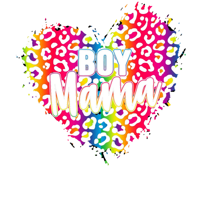 Boy Mama Design pressed on a garment