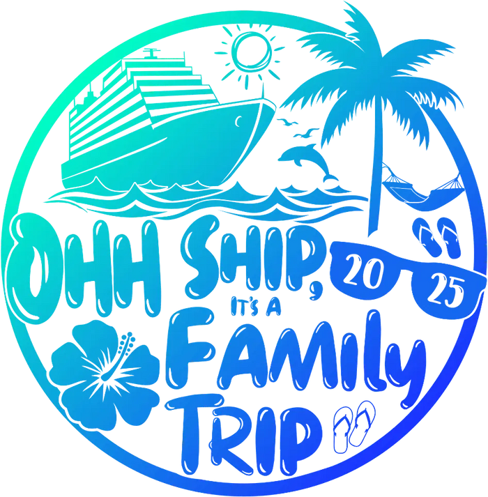 2025 Family Trip Design pressed on a garment