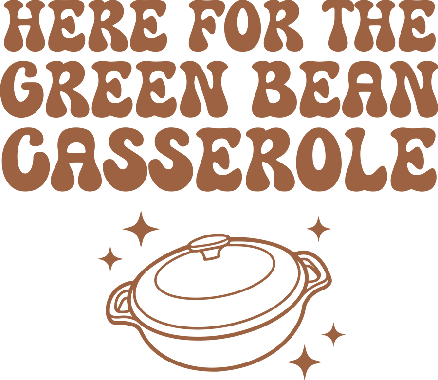 Thanksgiving Here For The Gasserole Apple Pie Design  | DTF Dallas