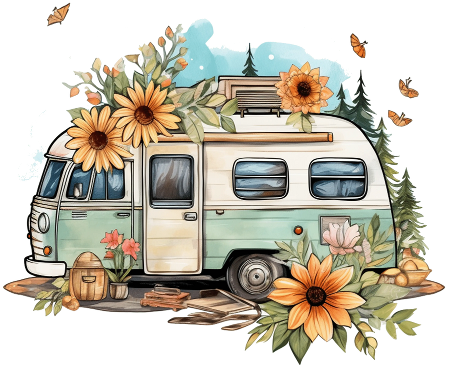 Cute Summer Vacation Design - DTF Ready To Press