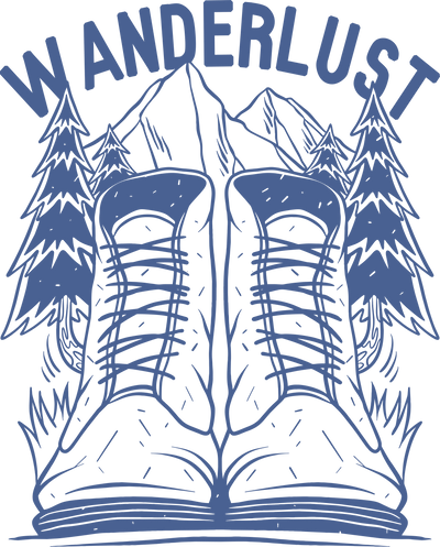 Wanderlust Design - DTF Ready To Press - DTF Dallas 