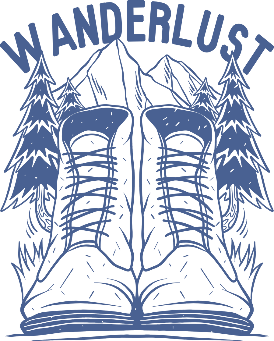 Wanderlust Design - DTF Ready To Press