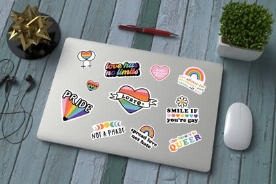 UV DTF - Pride PC Sticker Pack - DTF Dallas 