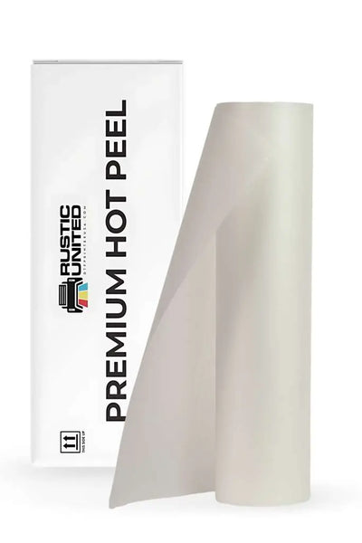Premium Double Hot Peel (24"x328 Feet) blank apparel for custom DTF printing