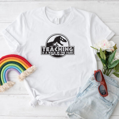 Teaching is a Walk in the Park Shirt (Toddler) - DTF Dallas 