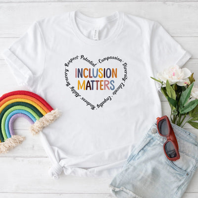 Inclusion Matters Shirt (Youth) - DTF Dallas 