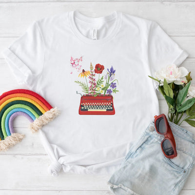Vintage Typewriter Shirt (Youth) - DTF Dallas 