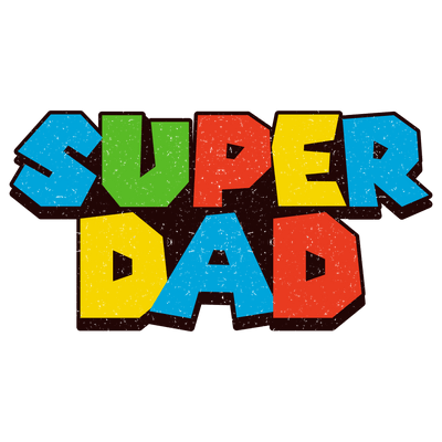 Super Dad DTF Design - Ready to Press | DTF Dallas - DTF Dallas 