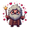 Harry Potter Rubeus Hagrid Valentine's Design | DTF Dallas