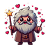 Harry Potter Rubeus Hagrid Valentine's Design | DTF Dallas