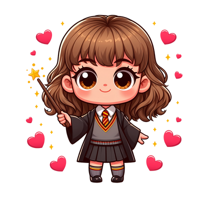 Harry Potter Hermione Granger Valentine Design | DTF Dallas - DTF Dallas 