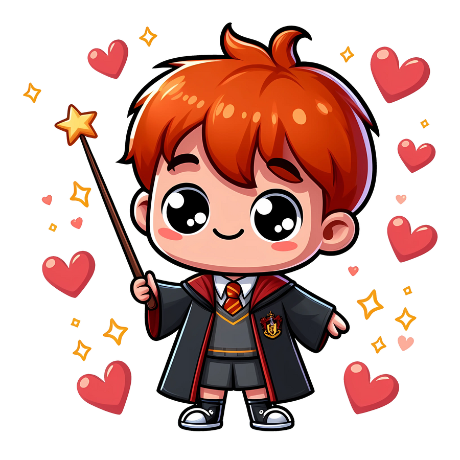 Harry Potter Ron Weasley Valentine's Day Design | DTF Dallas
