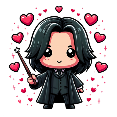 Harry Potter Severus Snape Valentine Design | DTF Dallas - DTF Dallas 