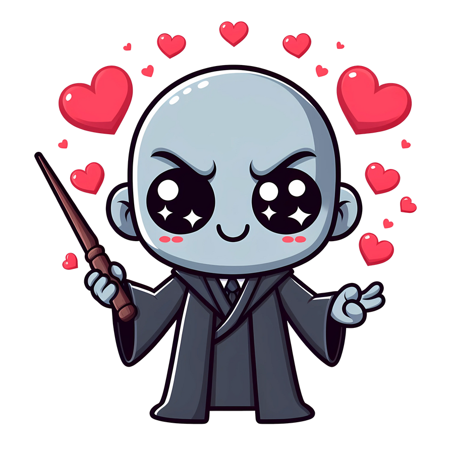 Harry Potter Lord Voldemort Valentine's Design | DTF Dallas