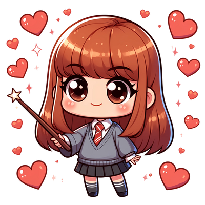 Harry Potter Ginny Weasley Valentine's Design | DTF Dallas - DTF Dallas 