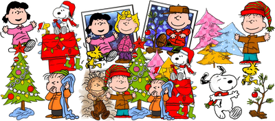 UV DTF 16 oz Libbey Cup Wrap Christmas Peanuts | DTF Dallas - DTF Dallas 