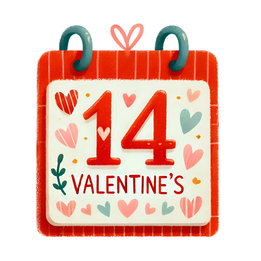 Valentine's Day Calendar Design | DTF Dallas