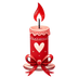 Valentine's Day Candle Love Design | DTF Dallas - DTF Dallas 