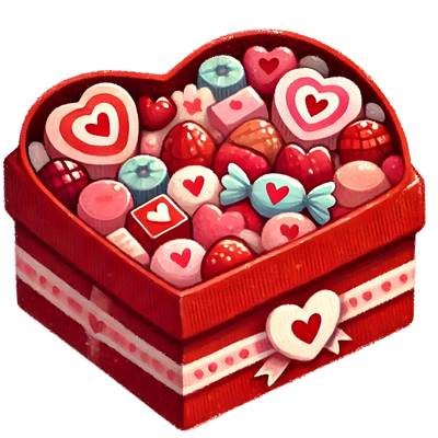 Valentine's Day Candy Box Design | DTF Dallas - DTF Dallas 