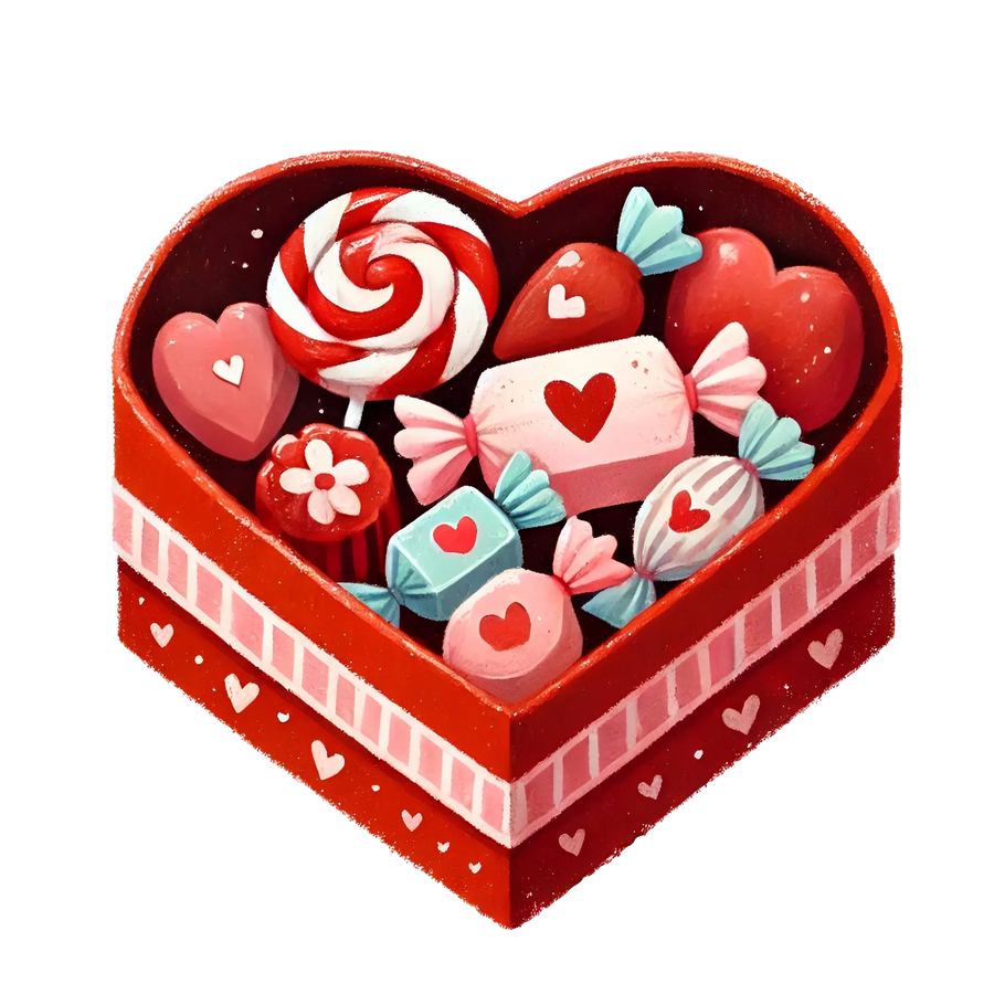 Love Candy Box Design | DTF Dallas