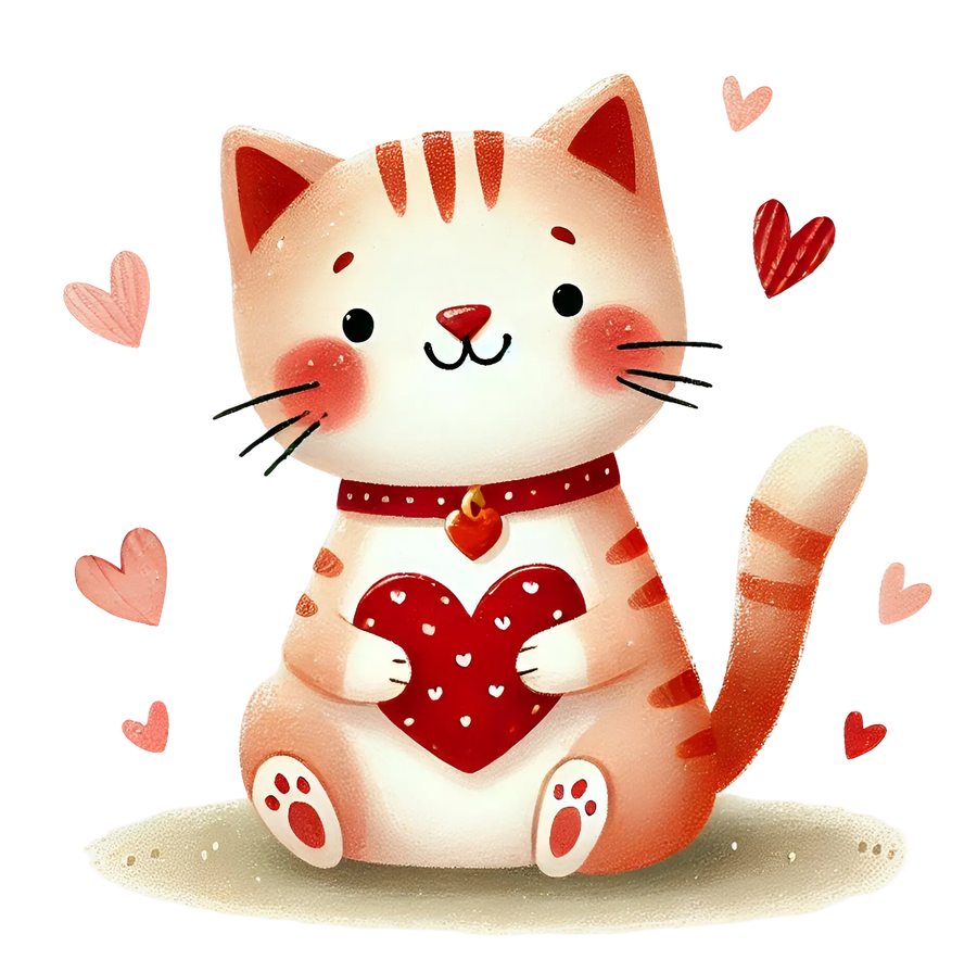 Valentine's Day Cat Mom Design | DTF Dallas