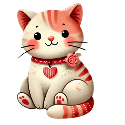 Valentine's Day Cat Lover Design | DTF Dallas - DTF Dallas 