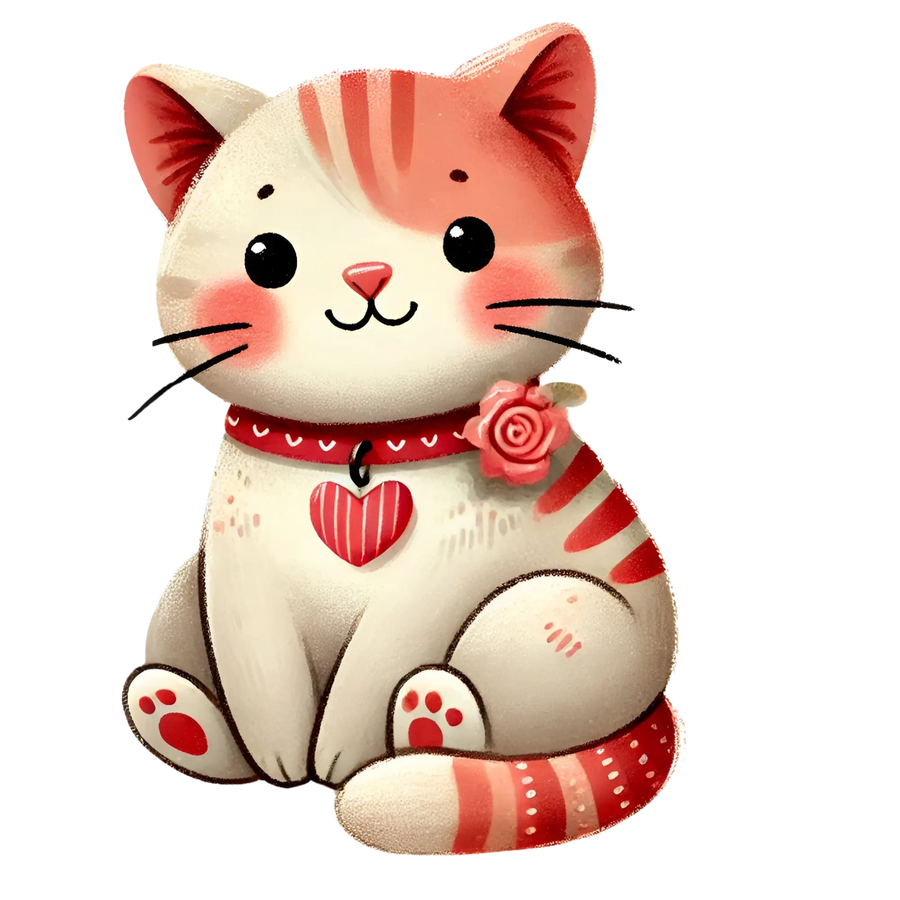 Valentine's Day Cat Lover Design | DTF Dallas