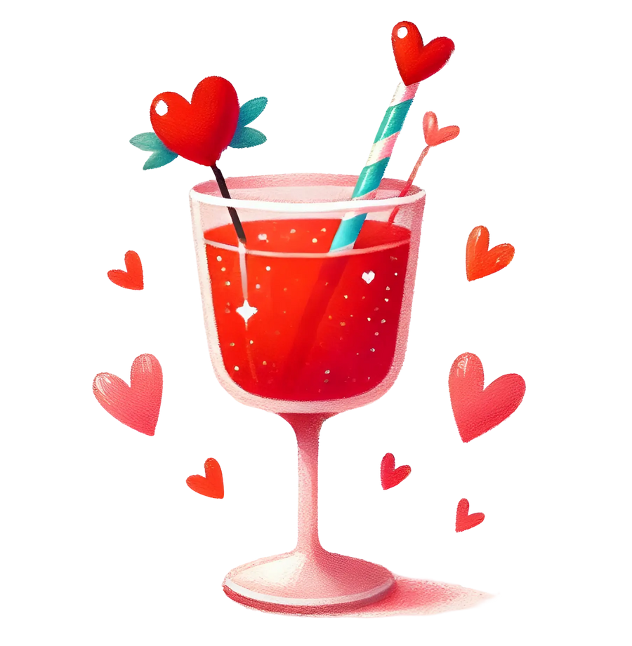 Valentine's Day Cocktail Design | DTF Dallas