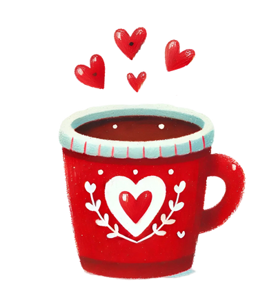 Valentine's Day Coffee Cup | DTF Dallas - DTF Dallas 