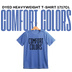 Comfort Colors 1717 | Dyed Heavyweight T-Shirt 1717CL - S - DTF Dallas 