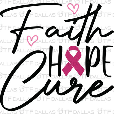 Breast Cancer Awareness Designs Digital PNG - DTF Dallas 